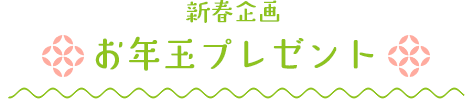 お年玉プレゼント